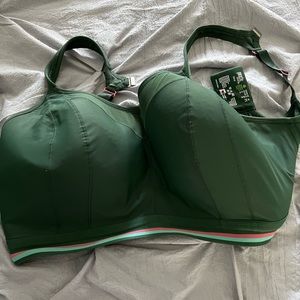 Panache non-wire sports bra in Forest Green size 36H